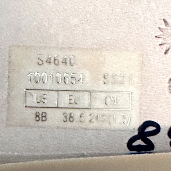 STUART WEITZMAN Kora Women’s 8 Tan Sandals Gladiator Lace Up Shimmer Vacation - Picture 10 of 11